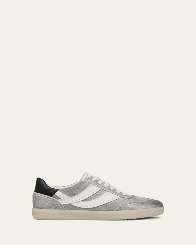Oasis Calf Hair Leather Retro Sneakers